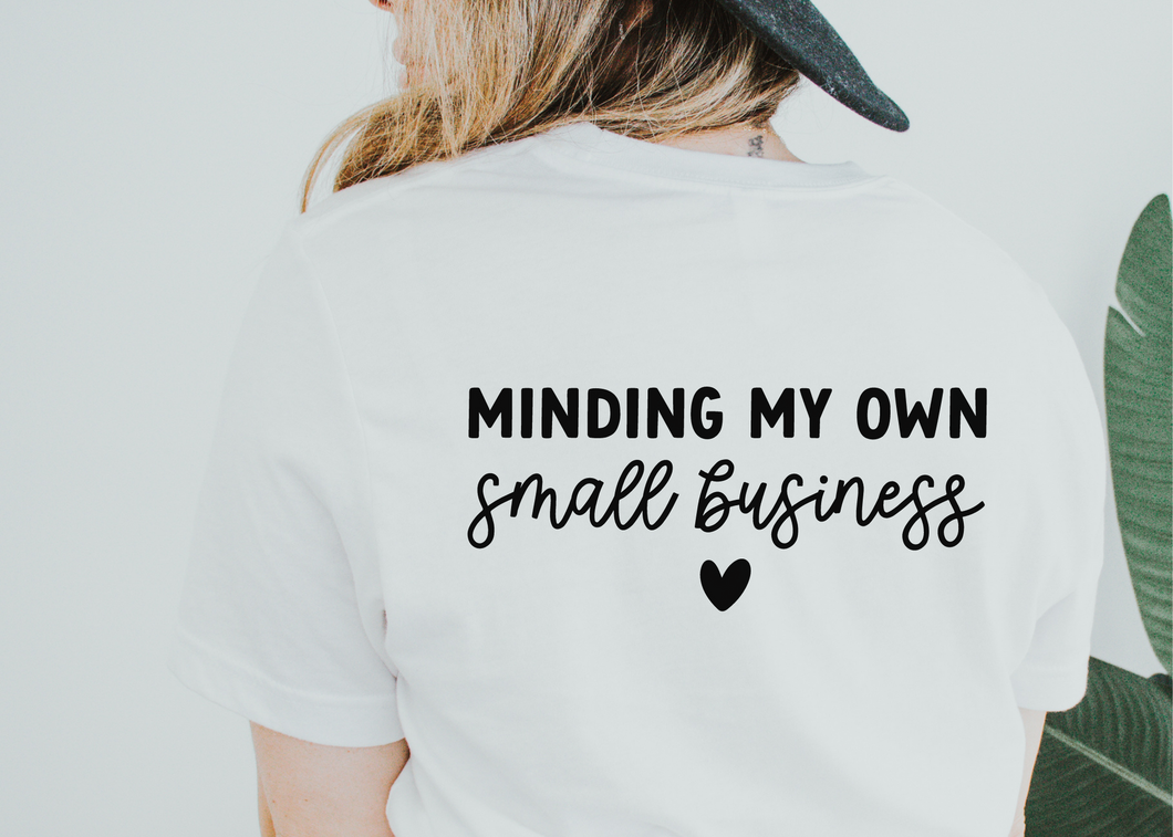 Minding My Own Small Business SVG/PNG