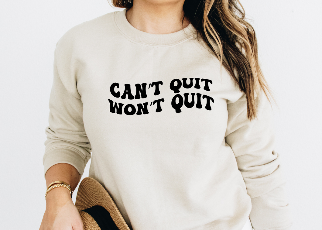 Can't Quit Won't Quit SVG/PNG